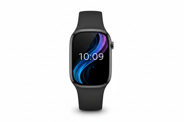 smart watch pure white background